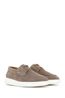 Men's Mink Lace-up Suede Leather Casual Shoes | Derimod