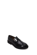 Male Black Leather Loafer | Derimod