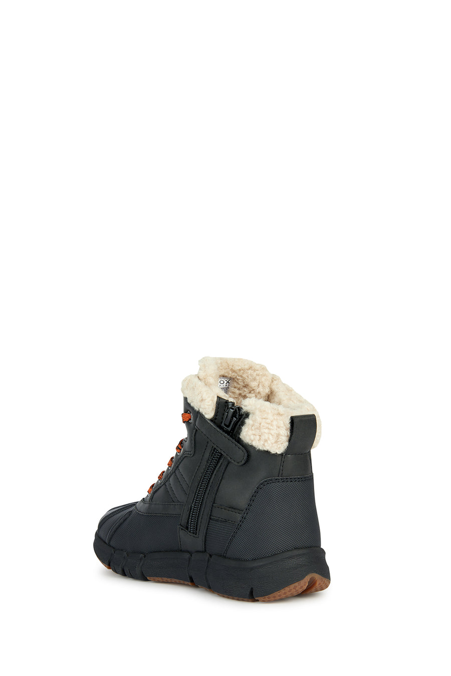 Geox Boy Black Flexyper Abx Laced Waterproof Boots