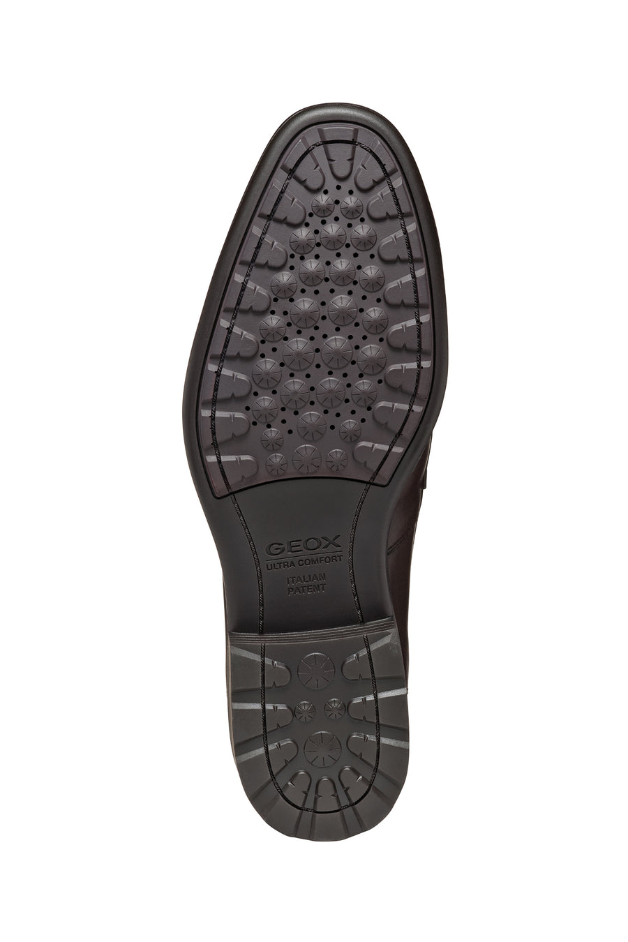 Geox Men's Brown Decio Leather Classic Loafer