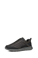Geox Erkek Kahverengi Nebula Bağcıklı Kumaş Sneaker | Derimod