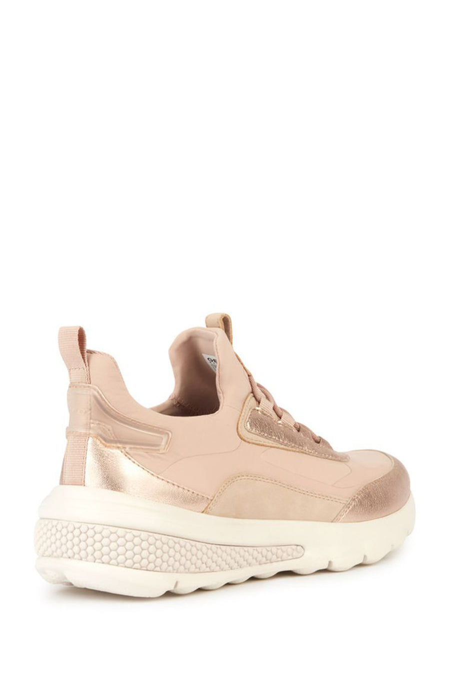 Geox Kadın Pembe Spherica Actif Bağcıklı Deri Sneaker