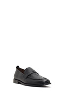 Derimod Black Erkek Siyah Deri Klasik Loafer | Derimod