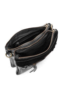 Women's Black Long Strap Crossbody Bag | Derimod