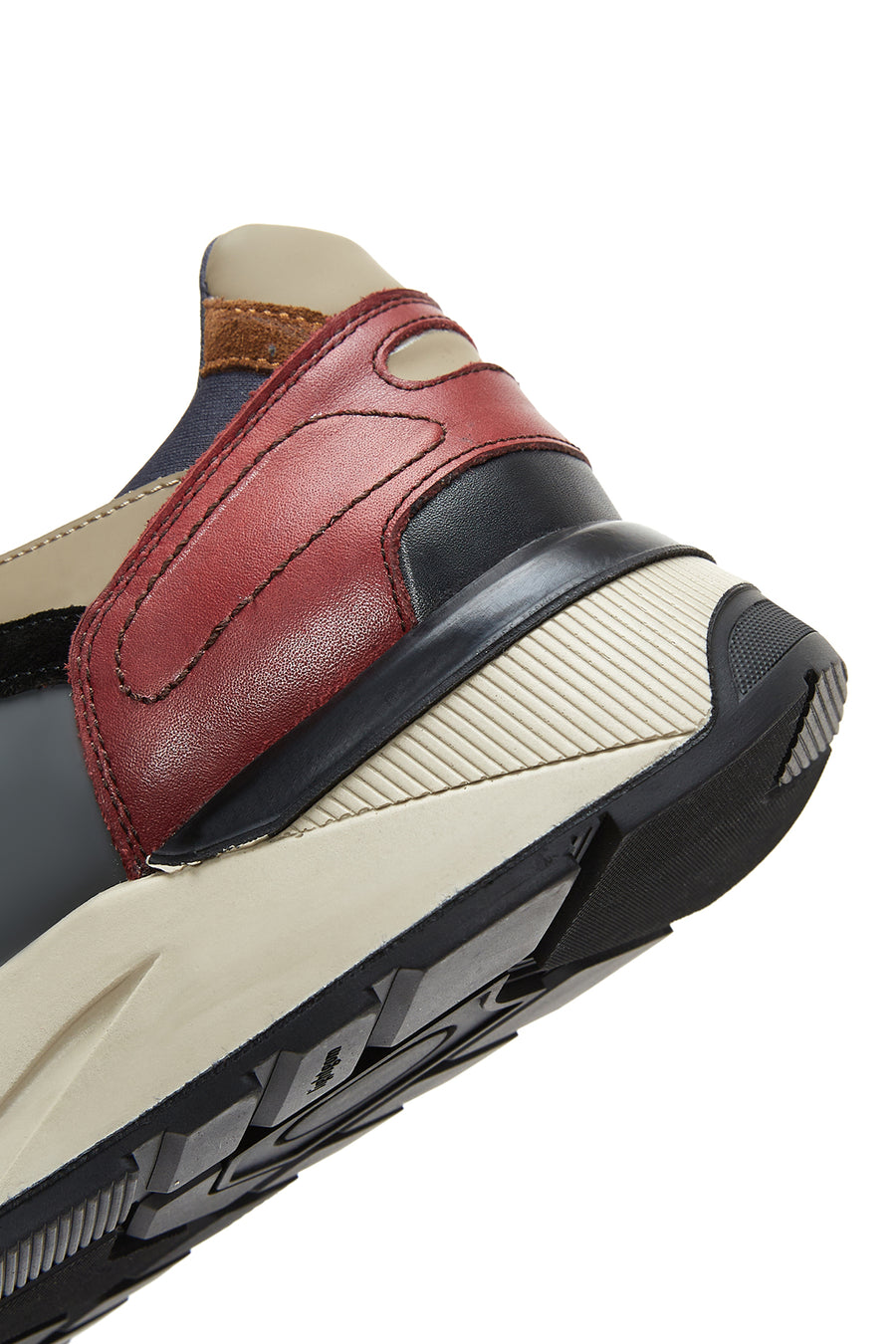 Erkek Antrasit Süet Deri Detaylı Sneaker