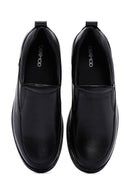 Erkek Siyah Deri Commfort Loafer | Derimod