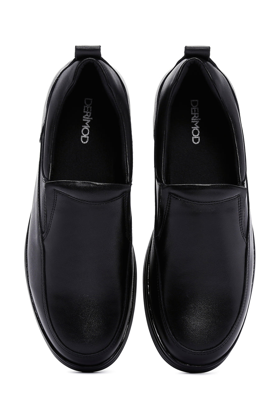 Men's Black Leather Commfort Loafer