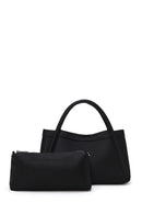 Woman Black Long-Strap Charm Shoulder Bag | Derimod