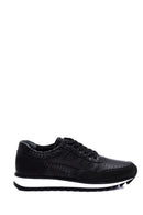 Men's Leather Patterned Sneaker | Derimod