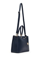 Women's Navy Blue Long Strap Classic Handbag | Derimod