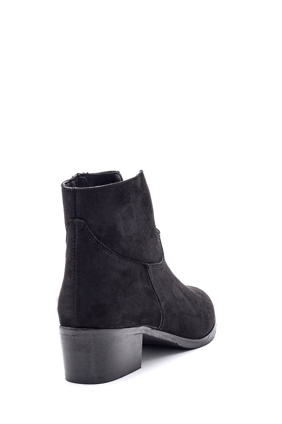 Women's Suede Heeled Boots