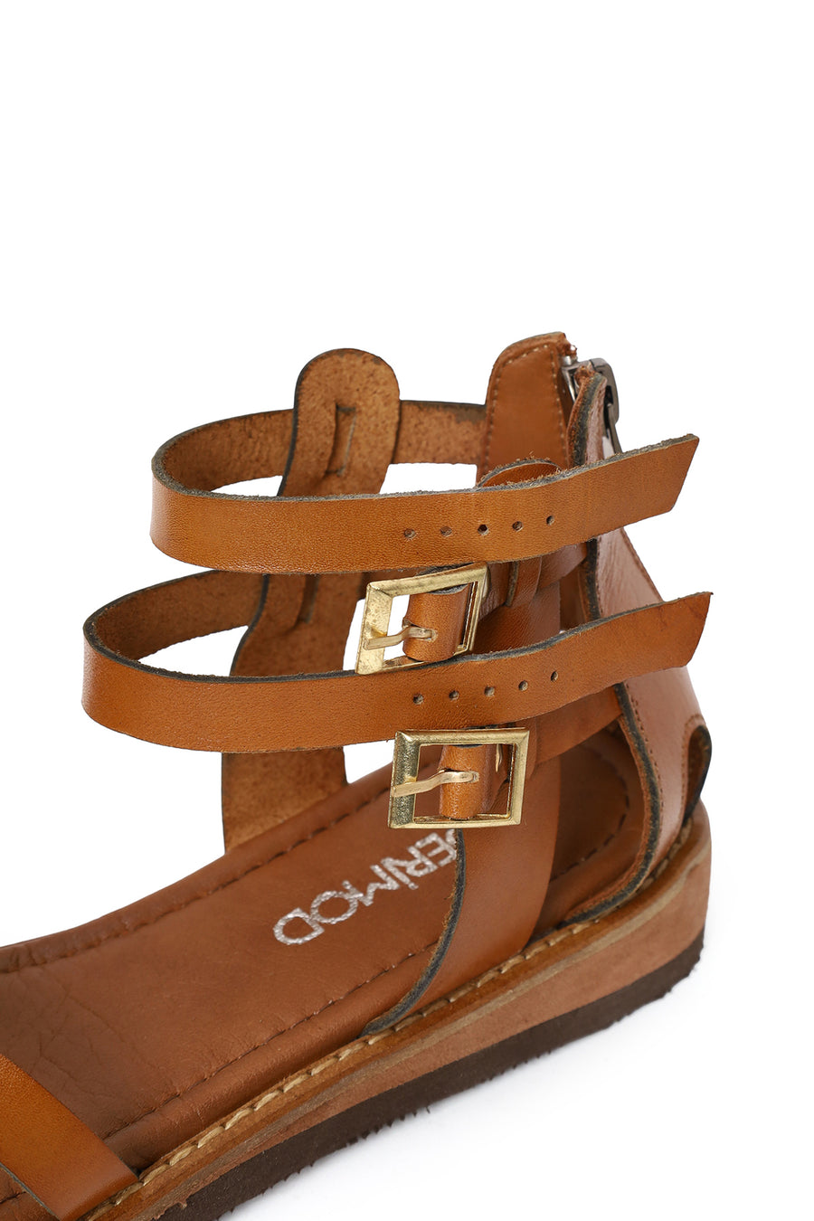 Woman Taba Leather Bodrum Sandal