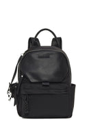 Women's Black Fabric Backpack | Derimod