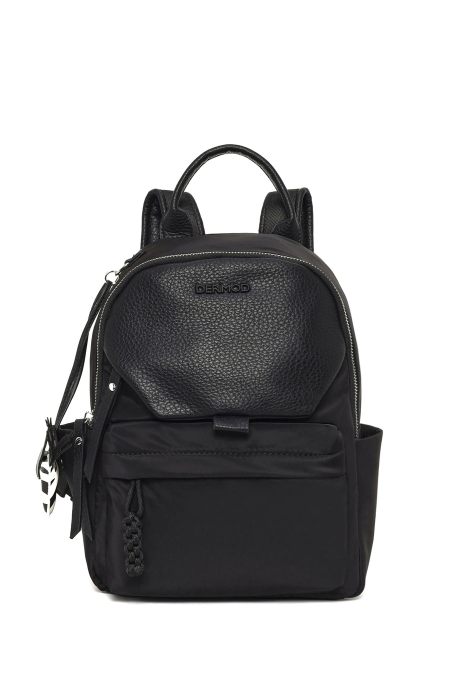 Women's Black Fabric Backpack 26PBD24756F | Derimod