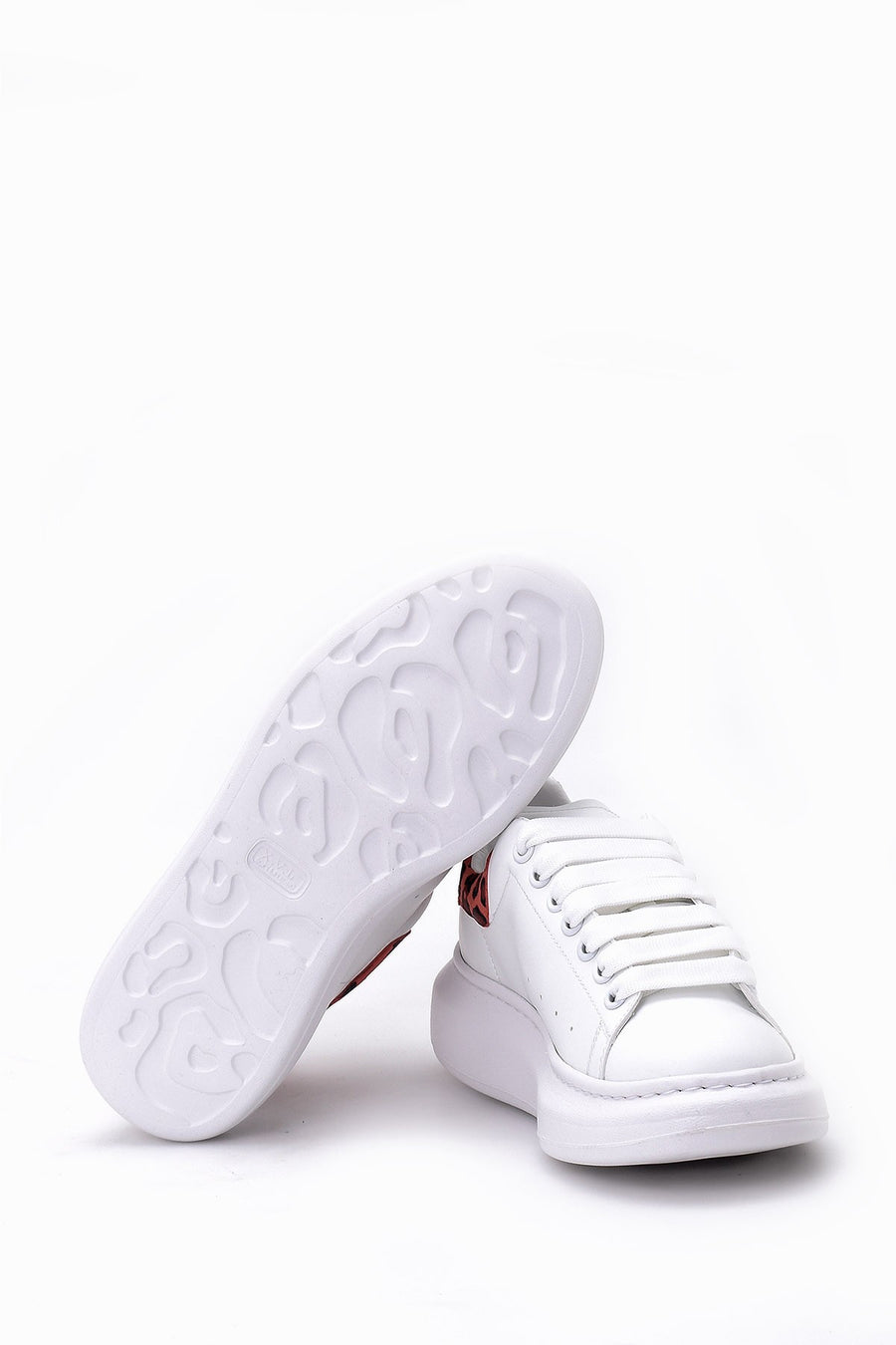 Kadın Leopar Detaylı Sneaker