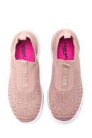 Kadın Pembe Desenli Kumaş Sneaker | Derimod