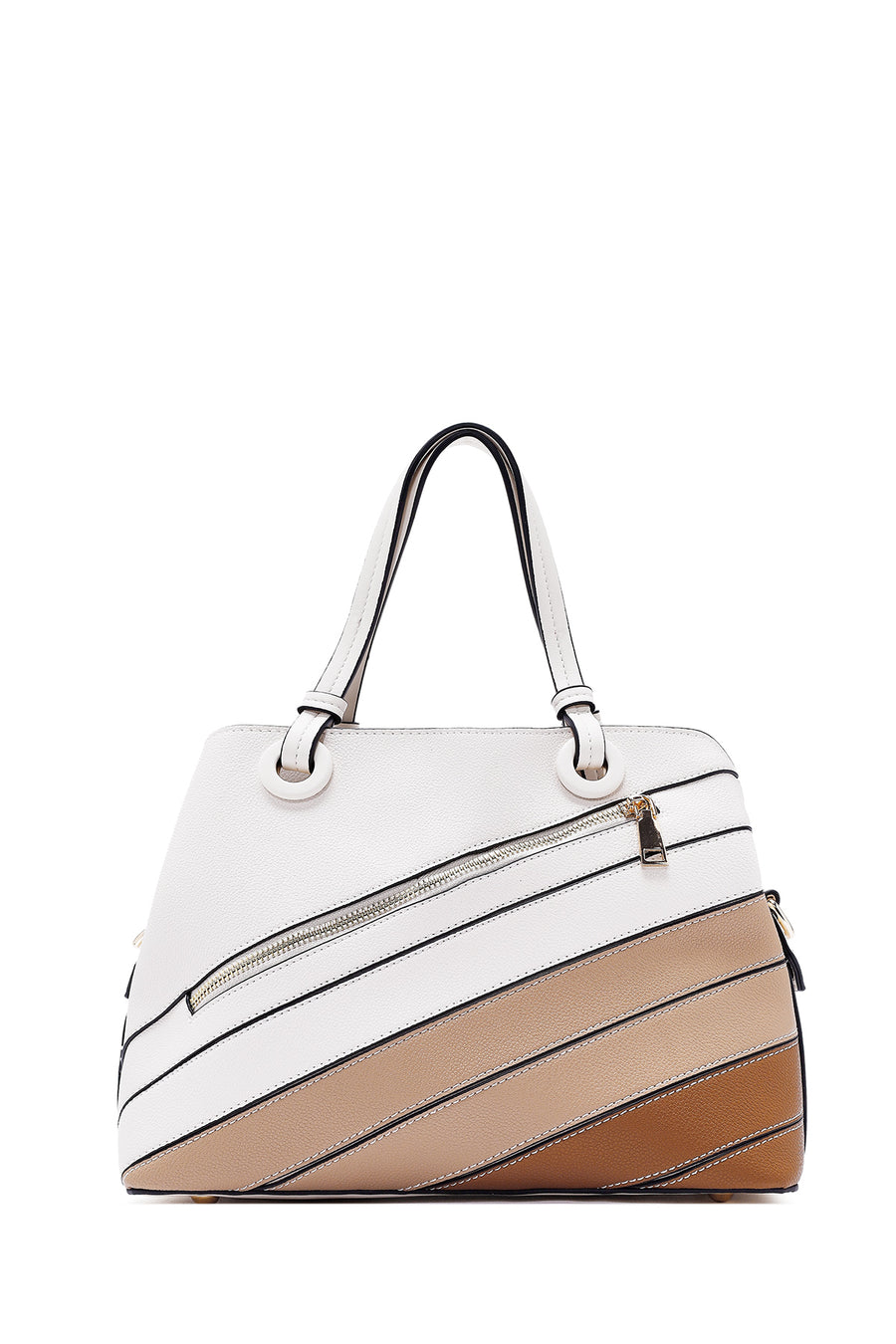 Women's Beige Long Strap Shoulder Bag