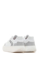 Women's White Thick Soled Sneaker | Derimod