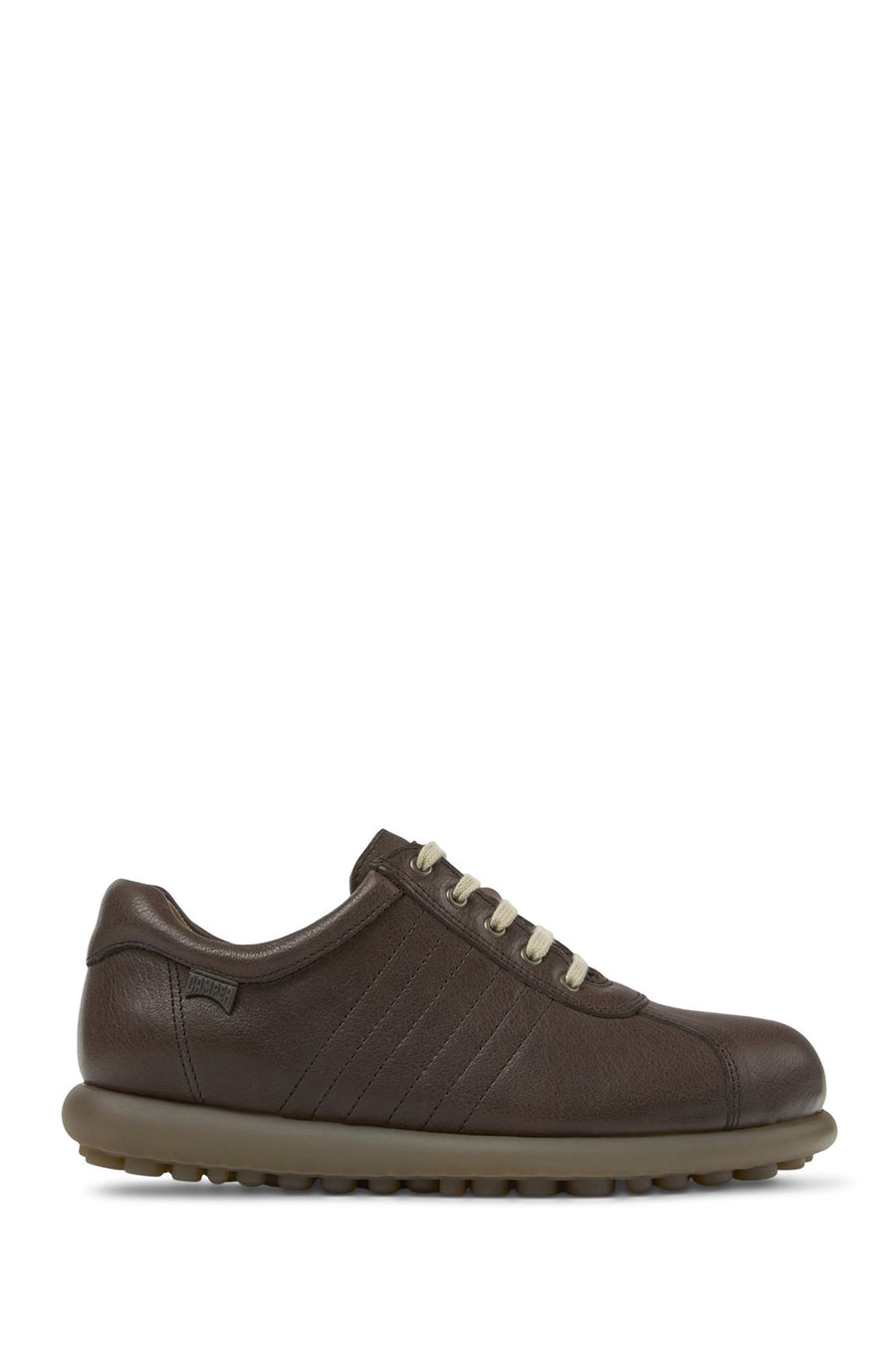 Camper Brown Women's Pelotas Ariel Leather Sports Shoes 27205 | Derimod