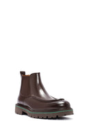 Men's Brown Leather Chelsea Boots | Derimod