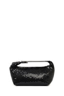 Women's Black Sequin Mini Shoulder Bag | Derimod