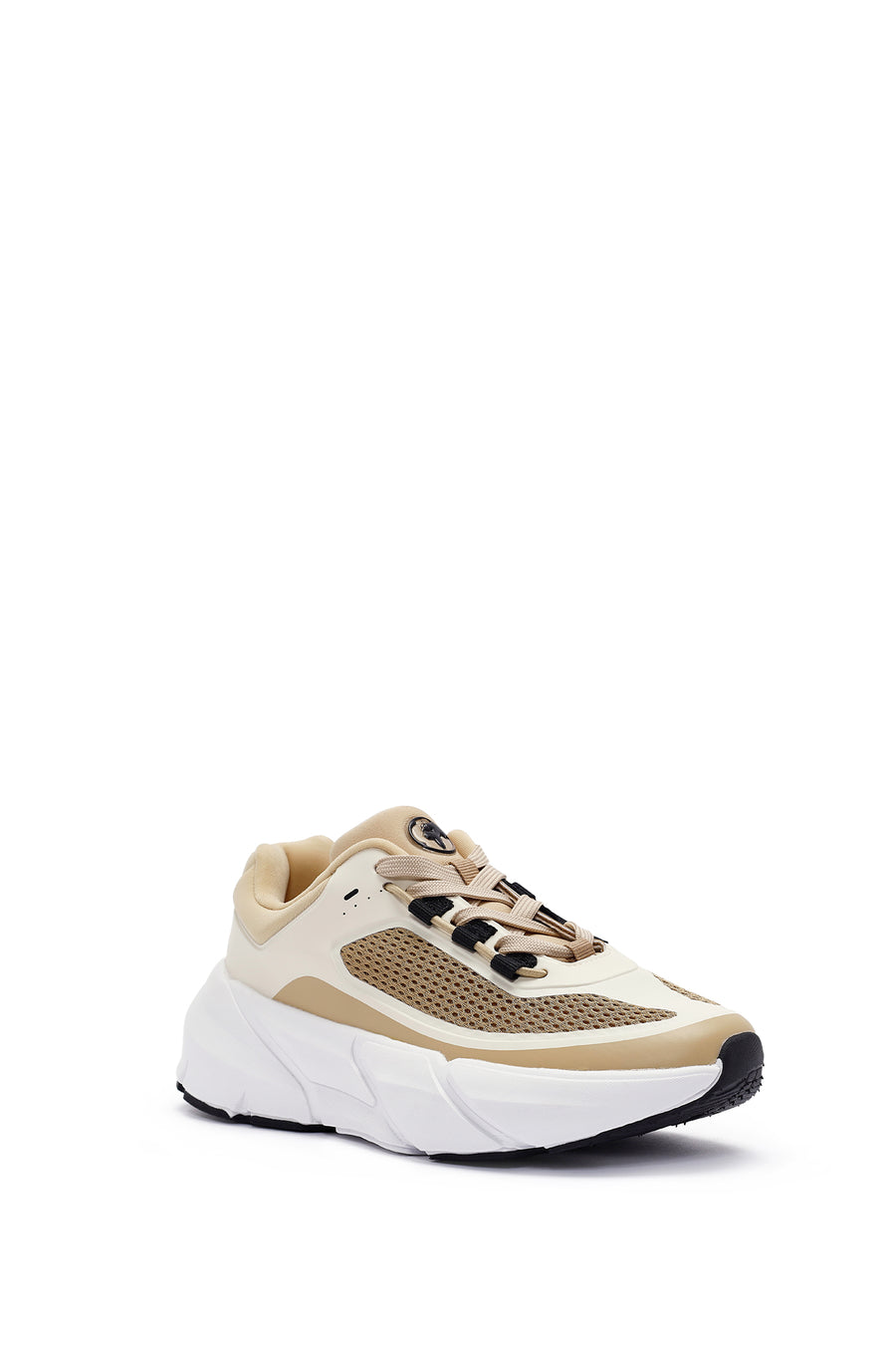 ACBC x Derimod Kadın Bej Bağcıklı Sneaker