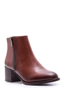 Women's Zippered Heeled Boots | Derimod