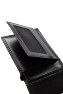 Men's Black Leather Wallet | Derimod