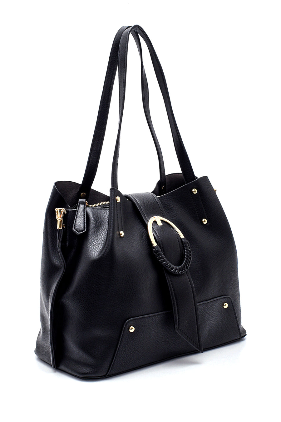 Women's Belted Shoulder Bag
