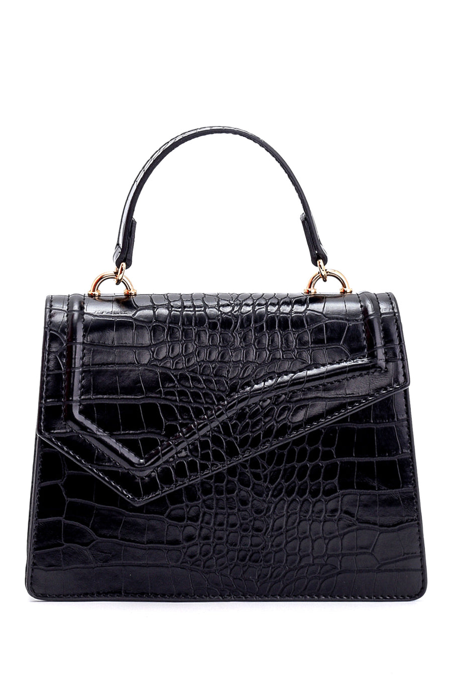 Women's Crocodile Detailed Handbag 21SBD2111E3 | Derimod