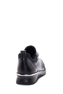 Kadın Deri Yüksek Taban Sneaker | Derimod