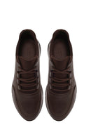 Male Brown Lace-up Leather Casual Sneaker | Derimod