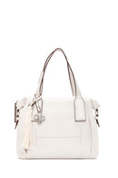 Women's Cream Long Strap Shoulder Bag | Derimod