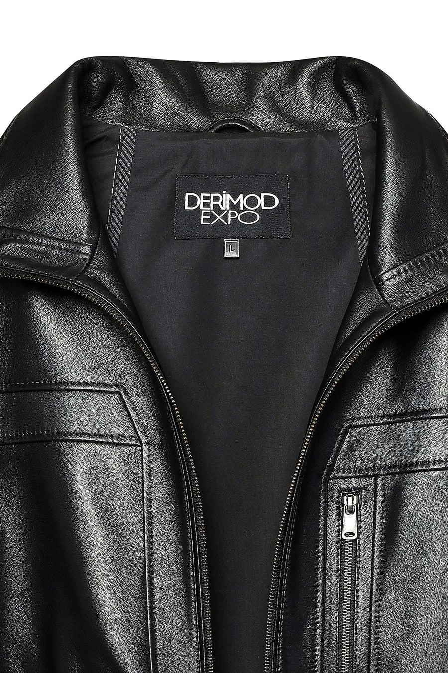 Bryan Men's Black Leather Jacket