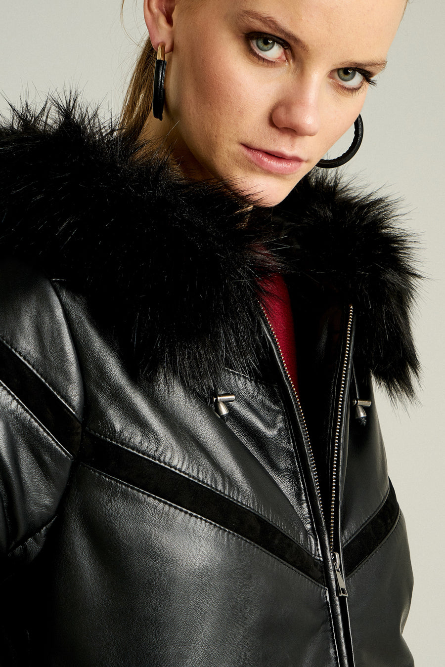 Ilyada Women's Leather Jacket