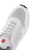 Derimod Zero Men's White Lace-Up Thick Sole Sneaker | Derimod