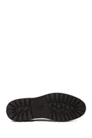 Male Brown Lace-Up Thick-Soled Suede Casual Shoes | Derimod