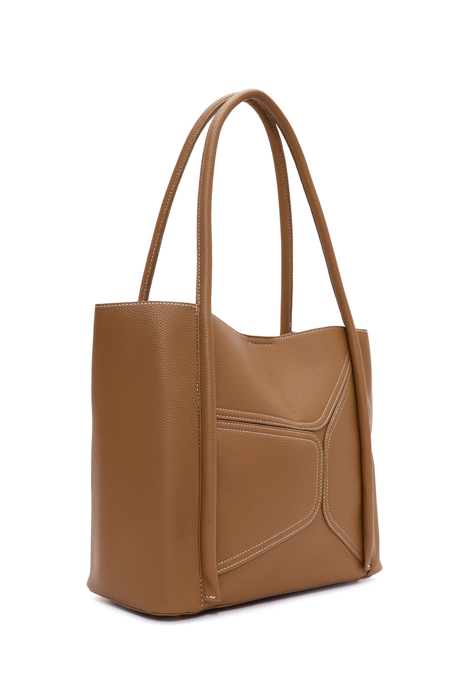 Women's Tan Patterned Shoulder Bag