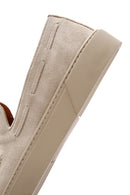 Derimod Fly Men's Beige Suede Leather Casual Loafer | Derimod