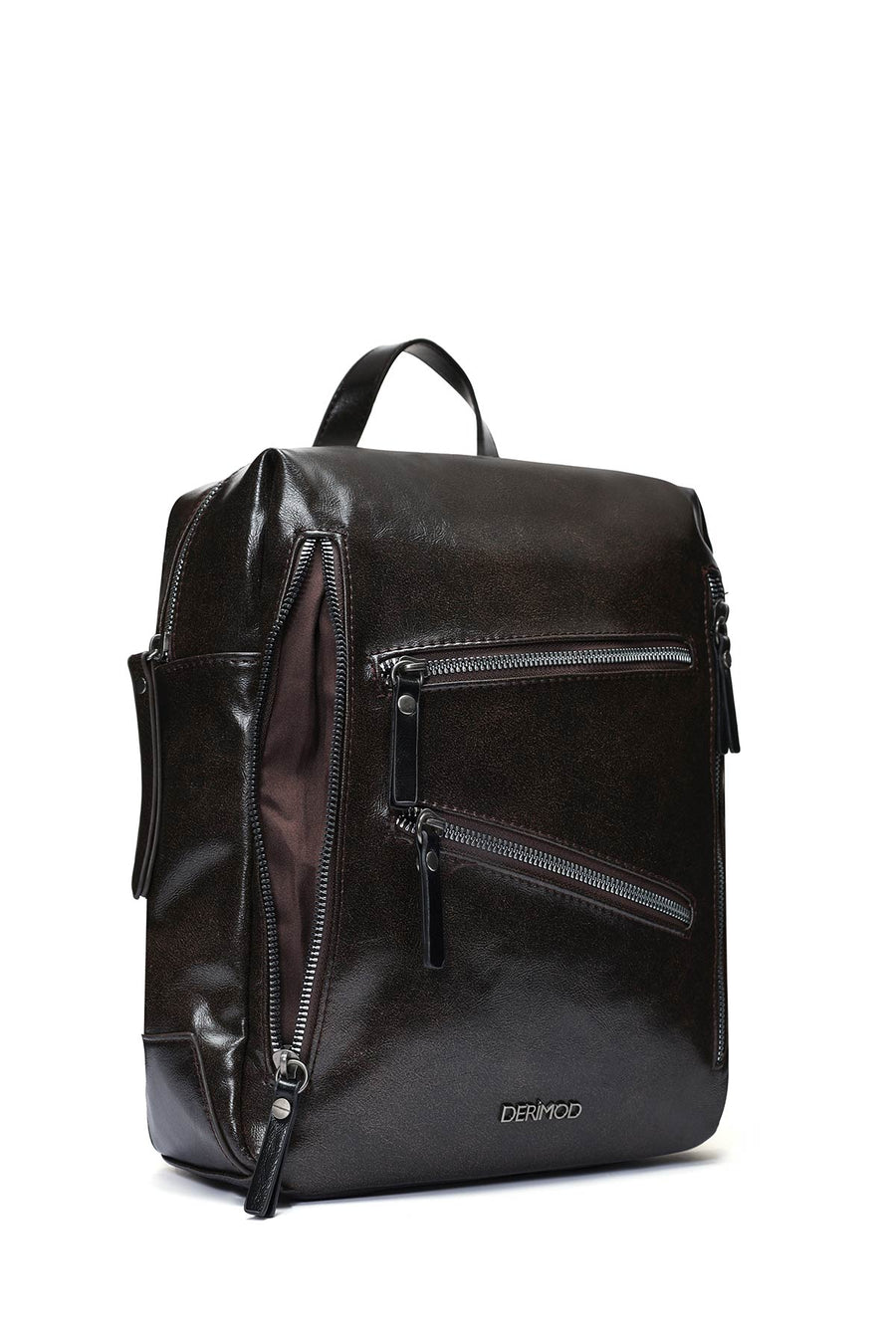 Women's Brown Casual Backpack