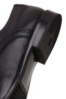 Male Black Lace-Up Leather Casual Shoes | Derimod