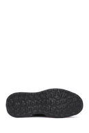 Men's Black Lace-Up Fabric Sneakers | Derimod