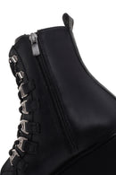 Women's Black Thick Soled Zippered Boots | Derimod