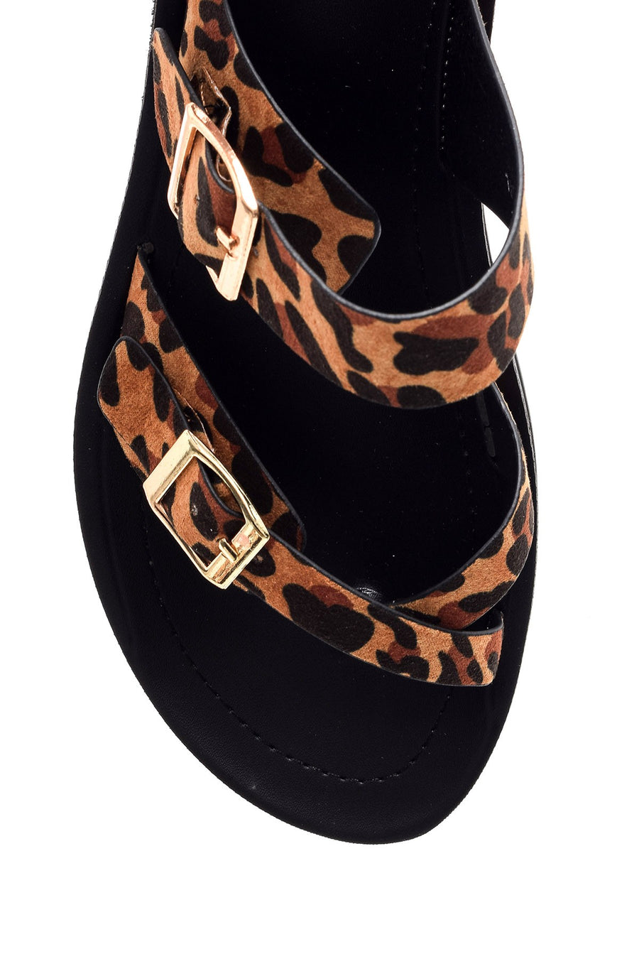 Women's Leopard Patterned Slippers