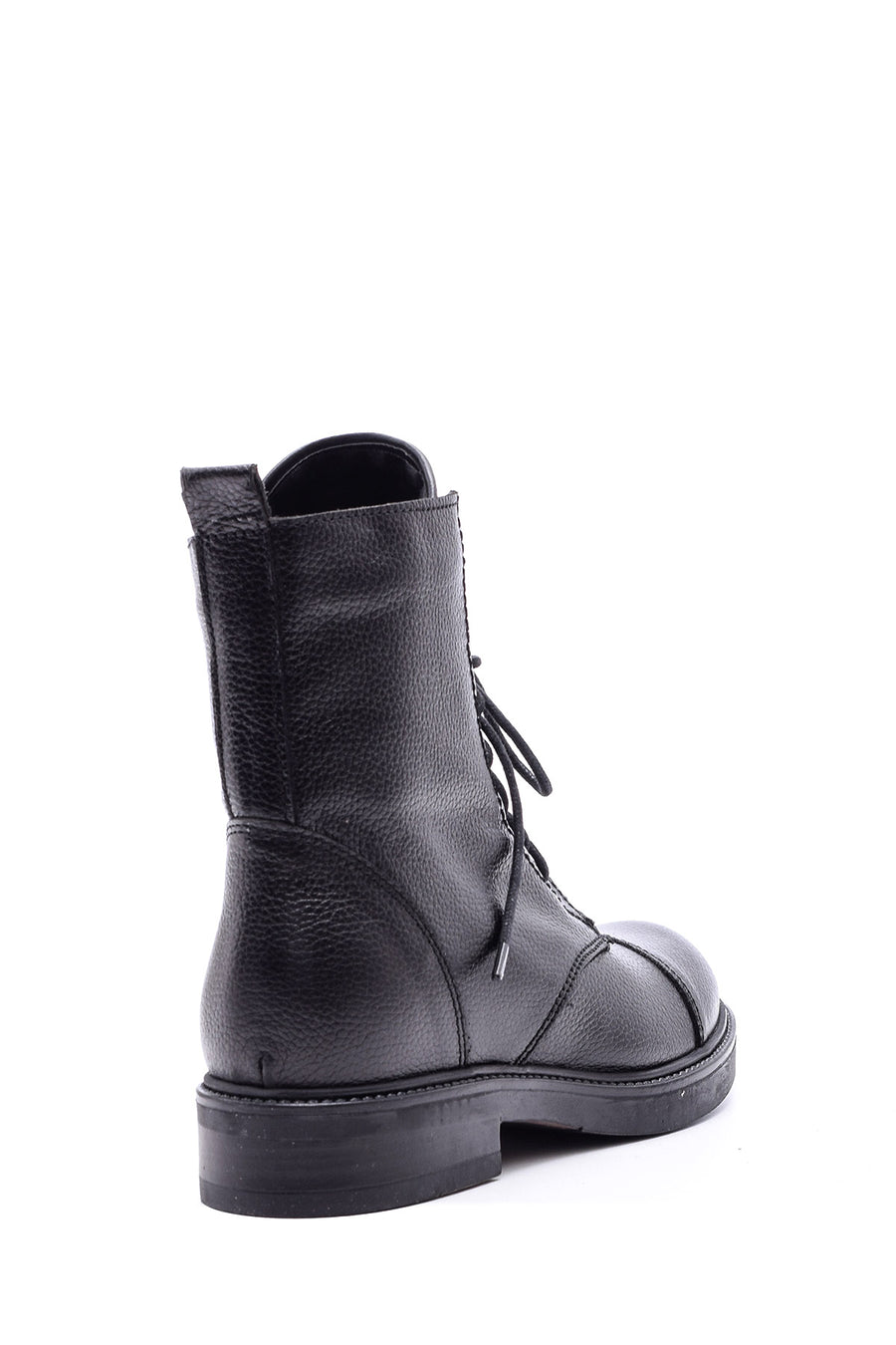 Women's Lace-up Leather Boots