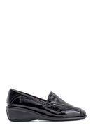 Women's Wedge Heeled Patent Leather Shoes | Derimod