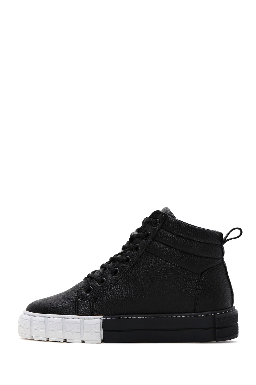 Women's Black High Top Sneaker