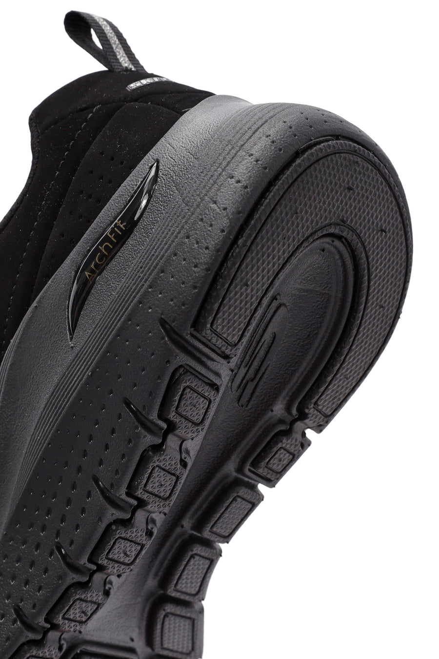 Skechers Kadın Siyah Arch Fit Bağcıklı Kalın Tabanlı Sneaker