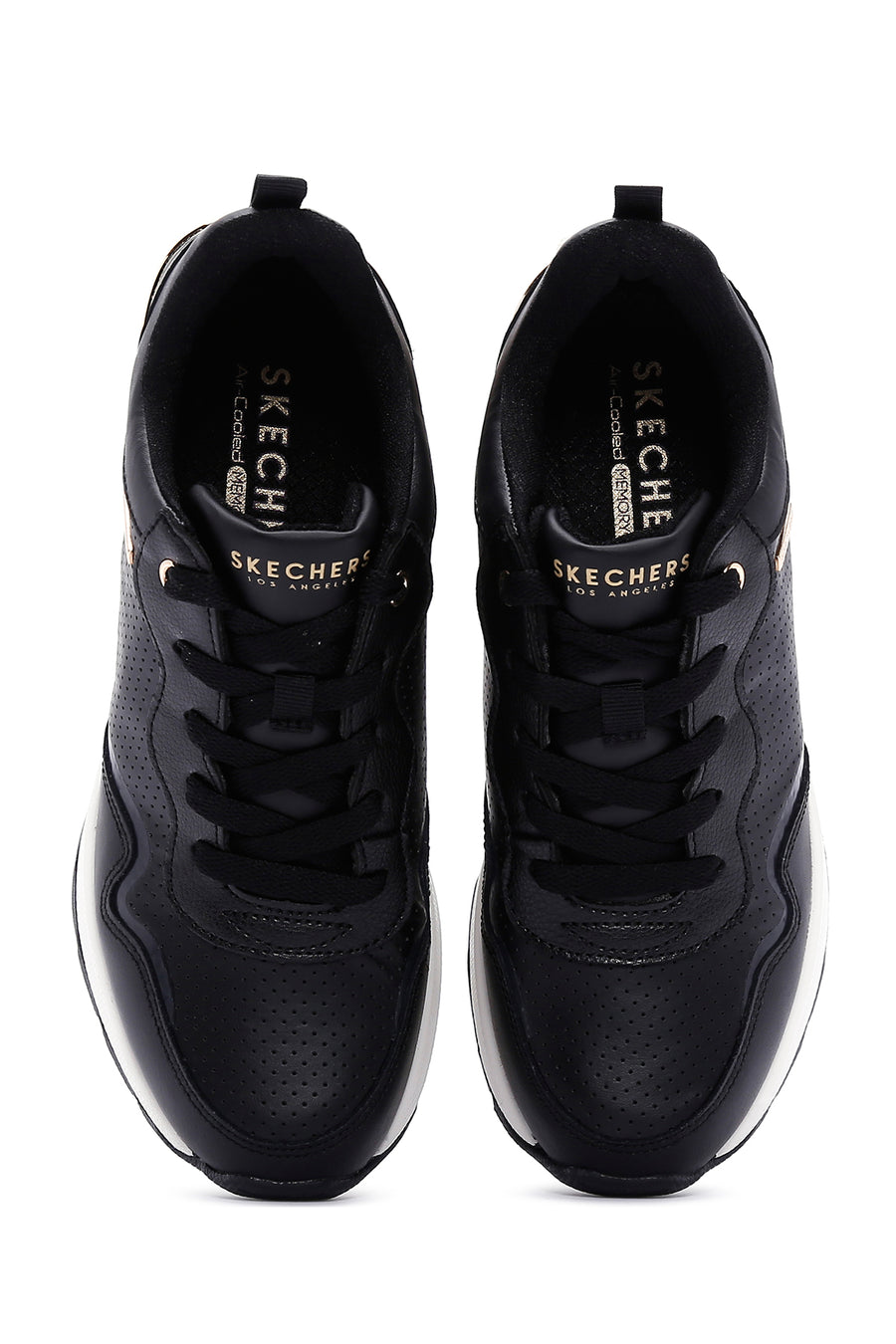 Skechers Kadın Siyah Millon Air Dolgu Topuk Sneaker