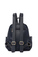 Women's Navy Blue Accessory Detailed Backpack | Derimod